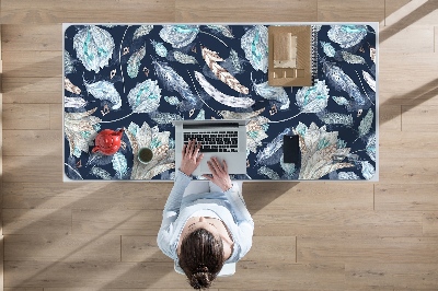 Bureau mat Boho -patroon