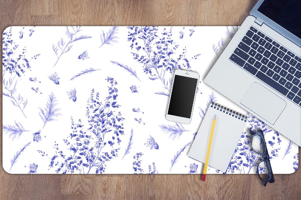 Bureau mat Lavendel waterverf