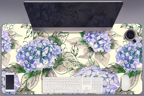 Bureau onderlegger groot Hortensia