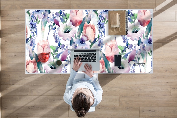 Bureau onderlegger groot Lenteboeket