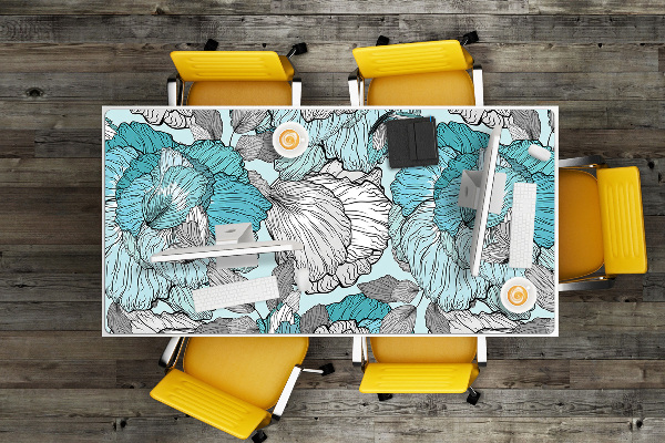 Bureau onderlegger Bloemencompositie