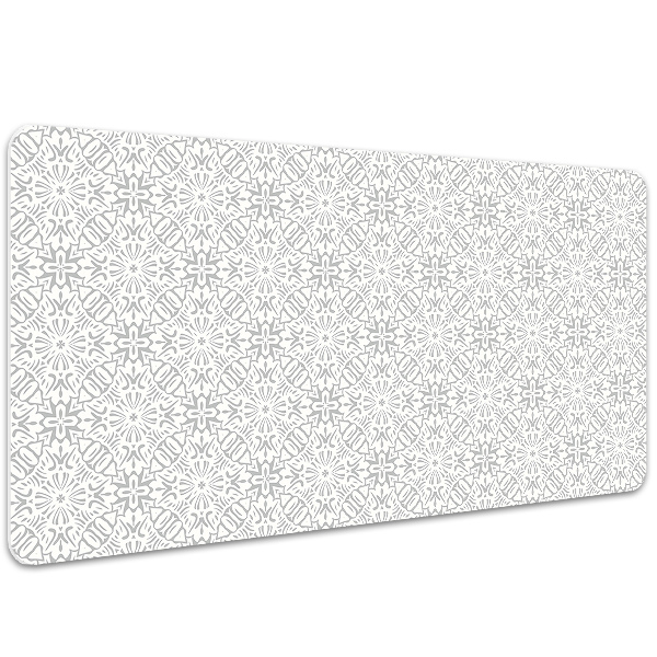 Bureau onderlegger Bloemen ornament