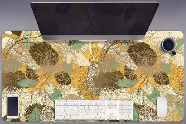 Bureau onderlegger groot Retro -kunst