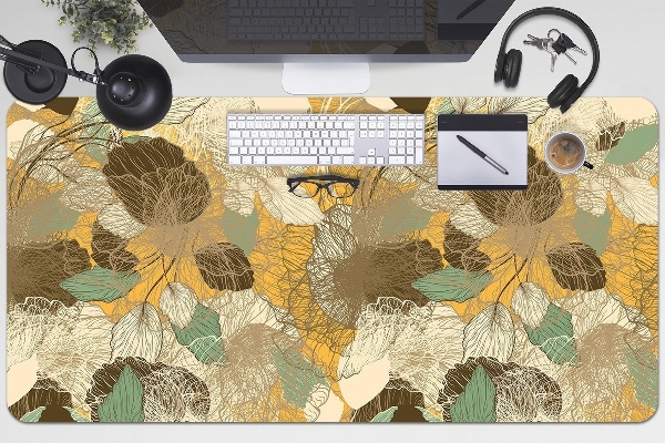 Bureau onderlegger groot Retro -kunst