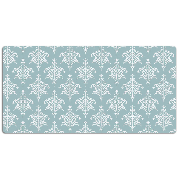 Bureau mat Damast