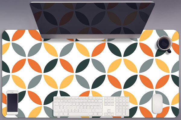 Bureau onderlegger Geometrische wielen