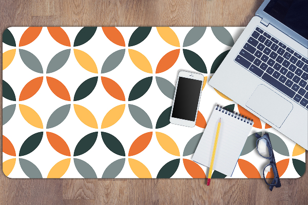 Bureau onderlegger Geometrische wielen