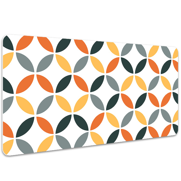 Bureau onderlegger Geometrische wielen