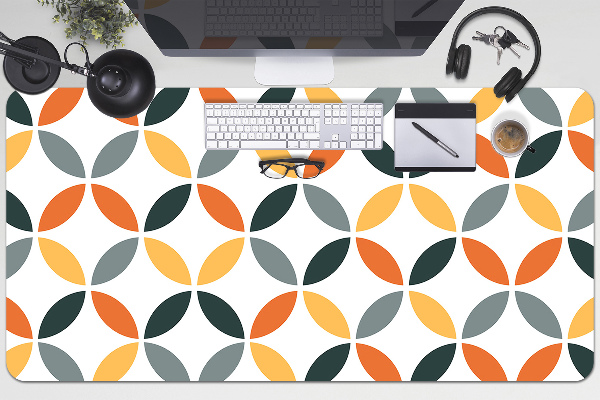 Bureau onderlegger Geometrische wielen