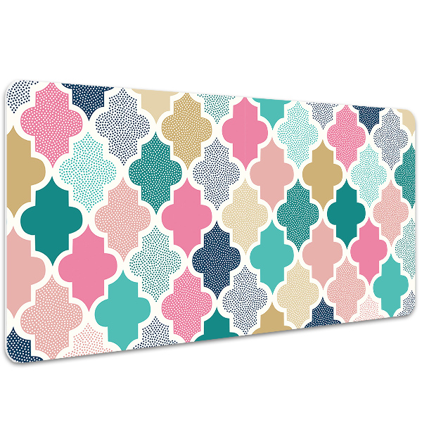 Bureau mat Kleurrijk patroon