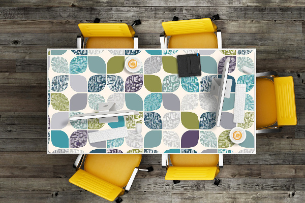 Bureau onderlegger Geometrisch patroon