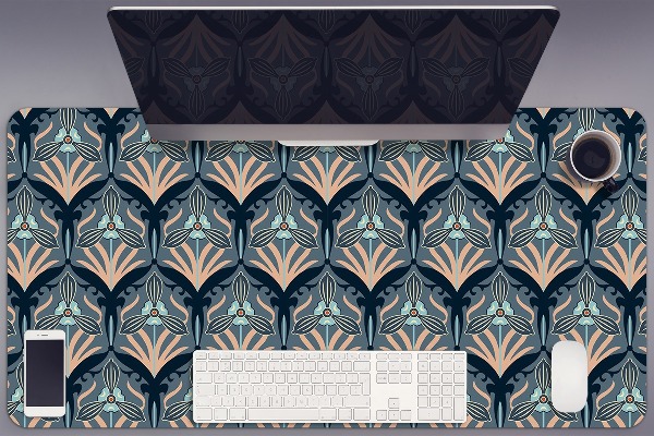 Bureau onderlegger Vintage bloemen