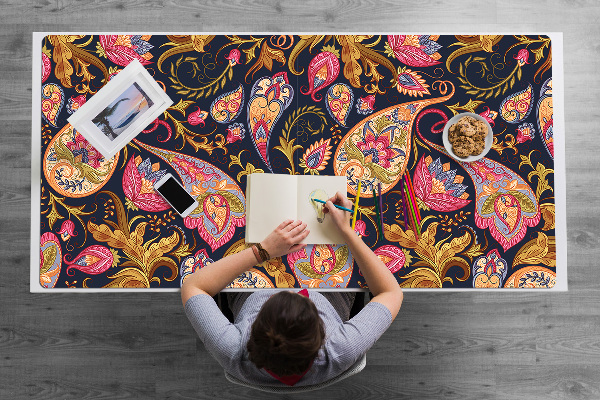 Bureau mat Kleurrijke paisley