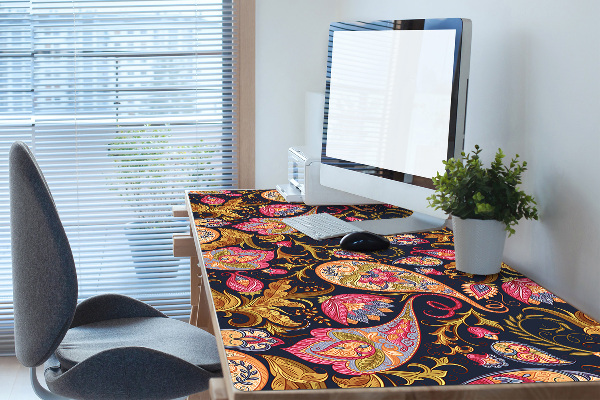 Bureau mat Kleurrijke paisley