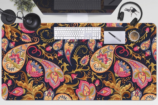 Bureau mat Kleurrijke paisley