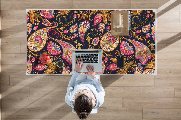 Bureau mat Kleurrijke paisley