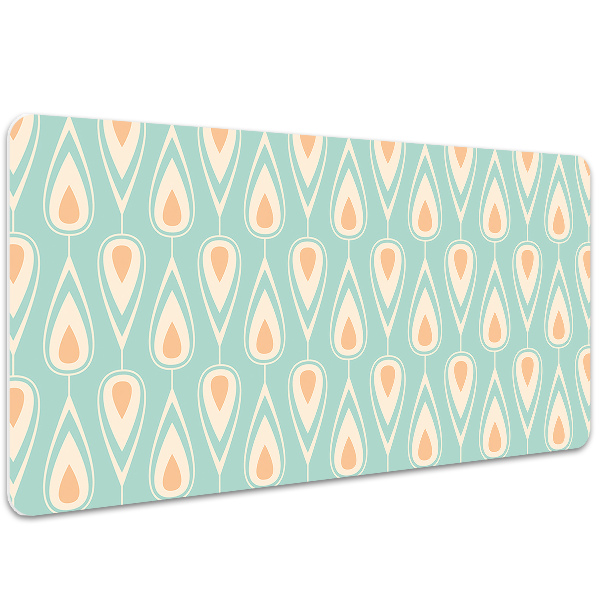 Bureau onderlegger groot Retro wallpaper
