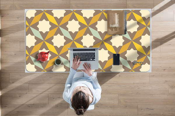Bureau onderlegger Retro patroon