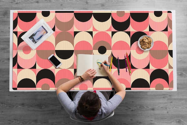 Bureau mat Vintage cirkel