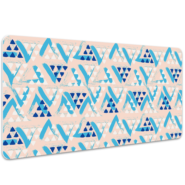 Bureau mat Driehoekspatroon