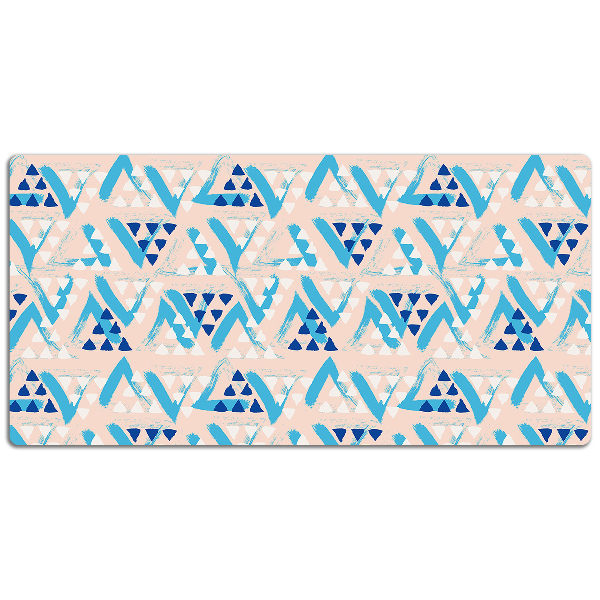 Bureau mat Driehoekspatroon