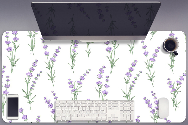 Bureau onderlegger Lavendelbloemen