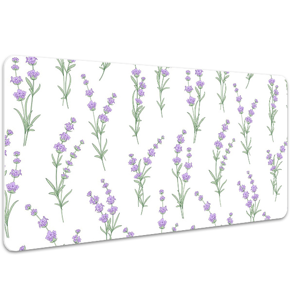 Bureau onderlegger Lavendelbloemen