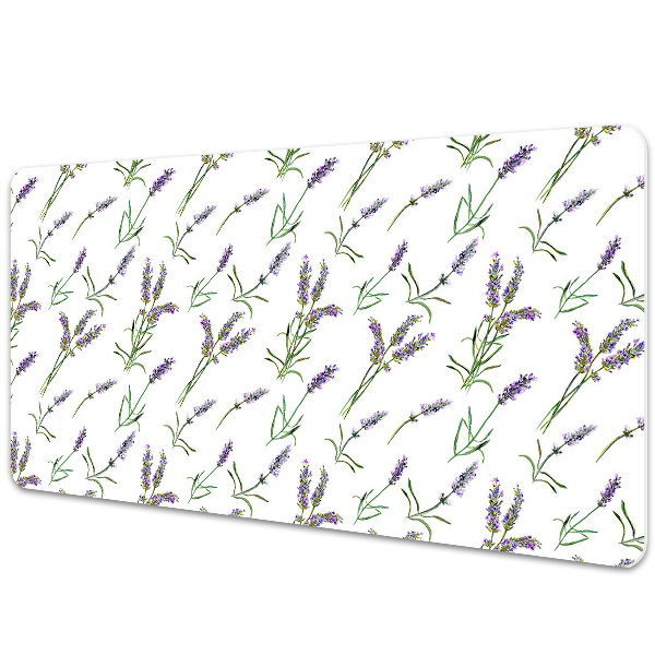 Bureau mat Lavendelbloemen