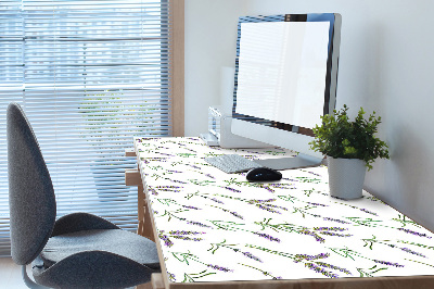 Bureau mat Lavendelbloemen