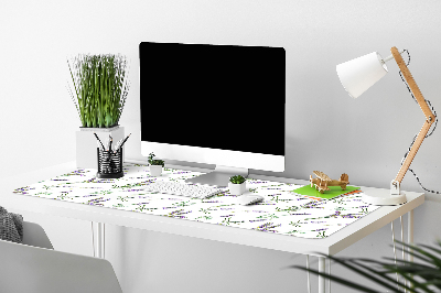 Bureau mat Lavendelbloemen