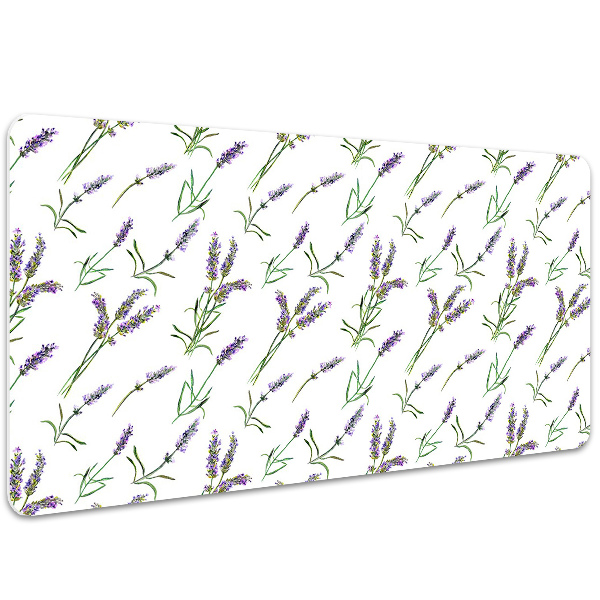 Bureau mat Lavendelbloemen