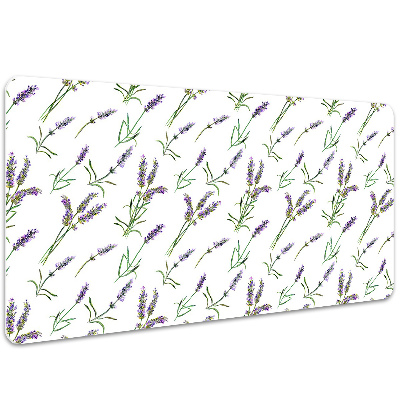 Bureau mat Lavendelbloemen