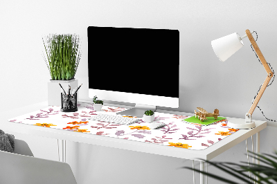 Bureau mat Geschilderde bloemen