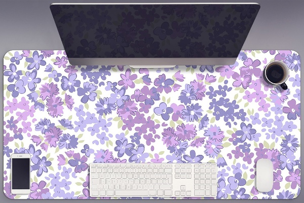 Bureau onderlegger Field of forget -me -notes