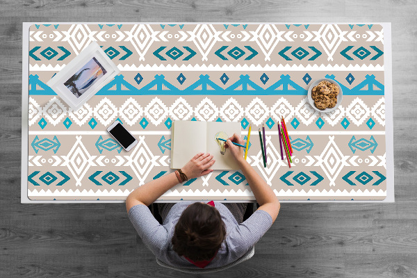 Bureau onderlegger groot Tribale kunst