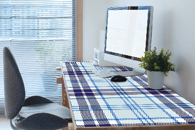 Bureau onderlegger Tartan