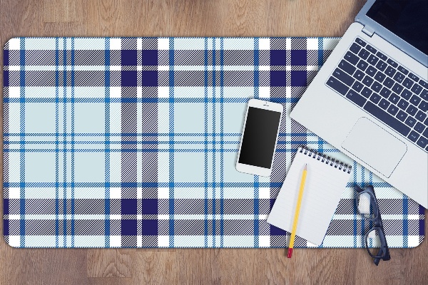 Bureau onderlegger Tartan