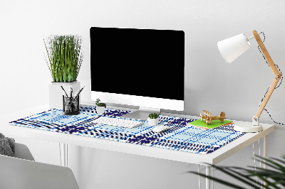 Bureau onderlegger Tartan