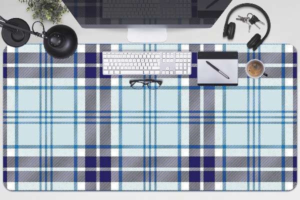 Bureau onderlegger Tartan