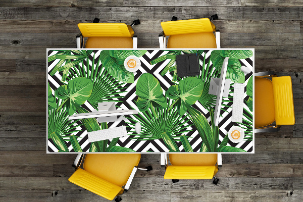 Bureau mat Tropische bladeren