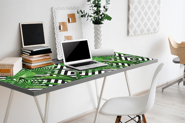 Bureau mat Tropische bladeren