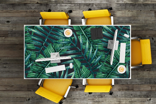 Bureau mat Tropische bladeren