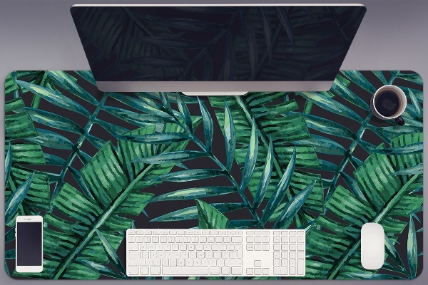 Bureau mat Tropische bladeren