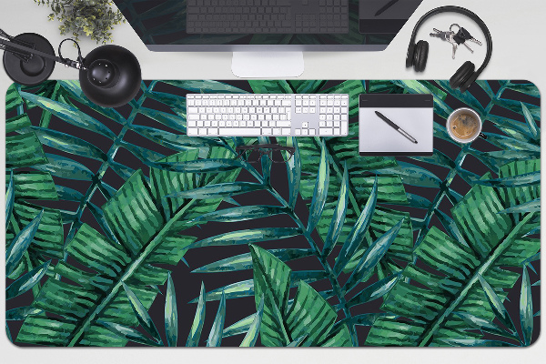 Bureau mat Tropische bladeren