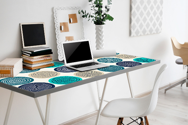 Bureau onderlegger Abstracte wielen