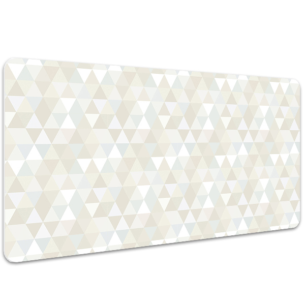 Bureau mat Driehoekspatroon