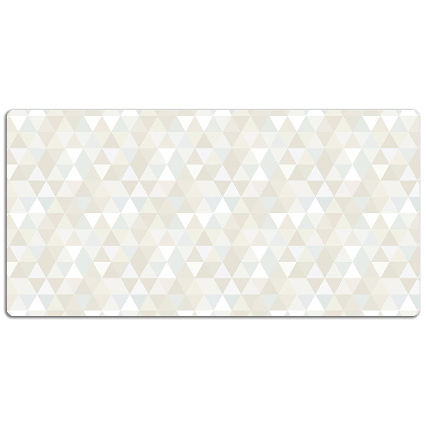 Bureau mat Driehoekspatroon