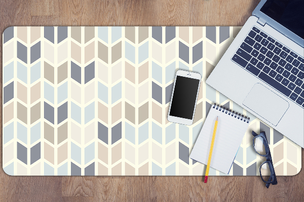 Bureau mat Geometrische textuur