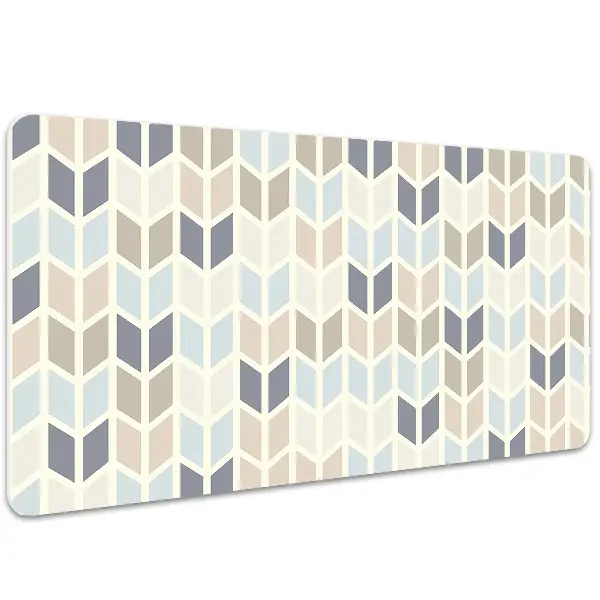 Bureau mat Geometrische textuur