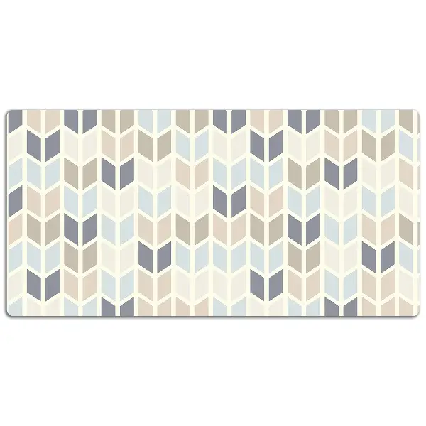 Bureau mat Geometrische textuur